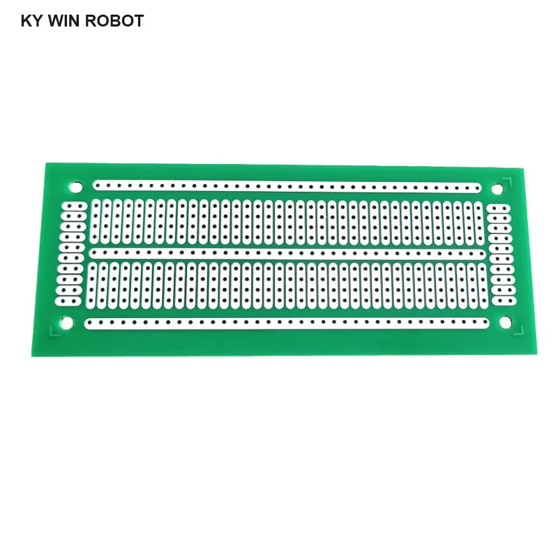 1pcs DIY 4.7*11.6CM Green Sing - Pcb Prototyping Board ulasan dan harga