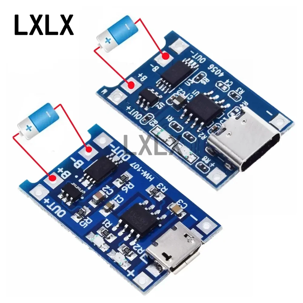 10Pcs TP4056 5V1A TYPE-C Micro - Tp4056 Module ulasan dan harga