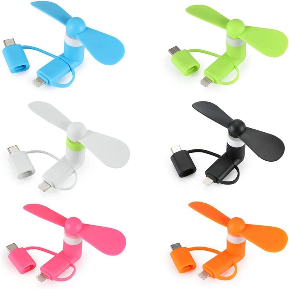 3 in 1 USB Powered Phone Fan f - Micro Usb Cable ulasan dan harga