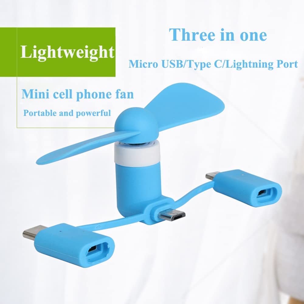 3 in 1 USB Powered Phone Fan f - Micro Usb Cable ulasan dan harga