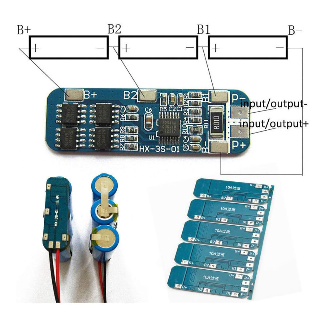 3S 12V 10A 18650 Lithium Batte - Li Ion Charger Module ulasan dan harga