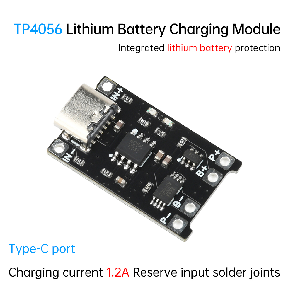 5pcs Type C DC 4-8V TP4056 Li- - Li Ion Charger Module ulasan dan harga