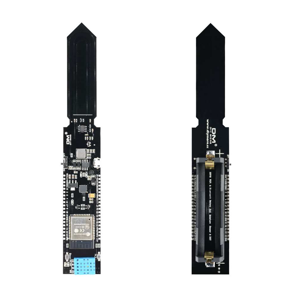 DHT11 Temperature, Humidity an - Esp32 Battery Holder Lipo ulasan dan harga
