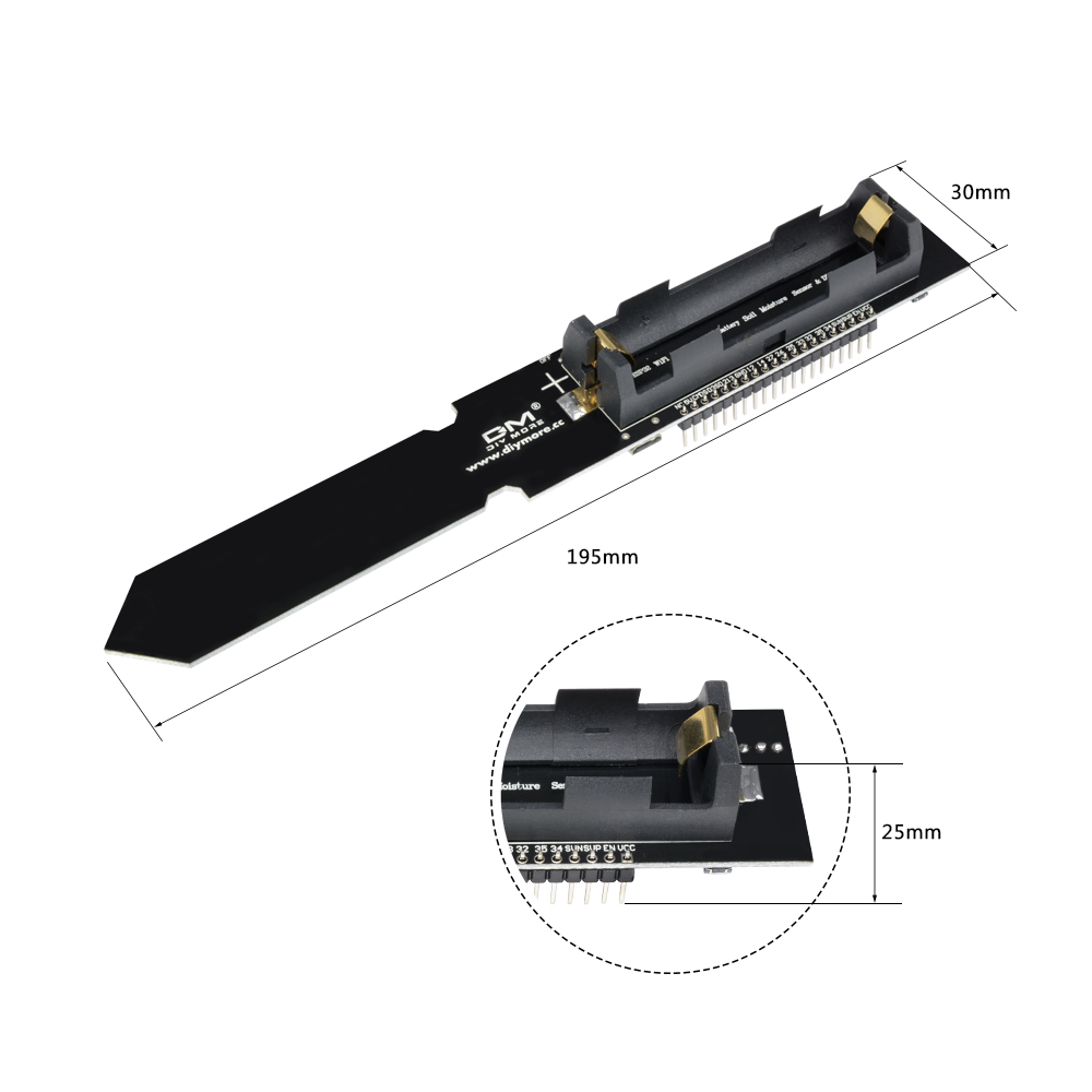 DHT11 Temperature, Humidity an - Esp32 Battery Holder Lipo ulasan dan harga