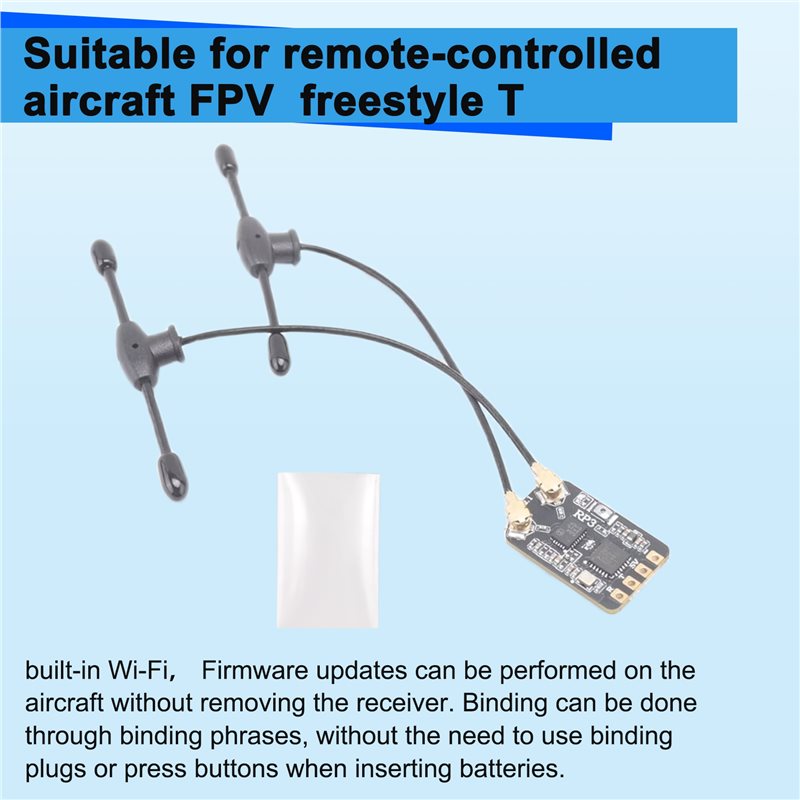 BEDW-RP3 Dual Antenna Receiver - Antenna 2.4Ghz ulasan dan harga