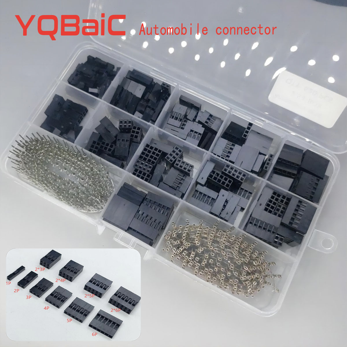 200Pcs/Box 2.54mm Pitch JST SM - Jumper Wire Kit ulasan dan harga