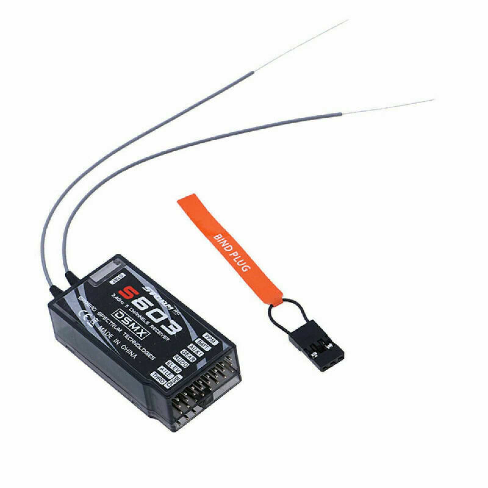 6CH 2.4GHz PPM S603 Receiver w - Antenna 2.4Ghz ulasan dan harga