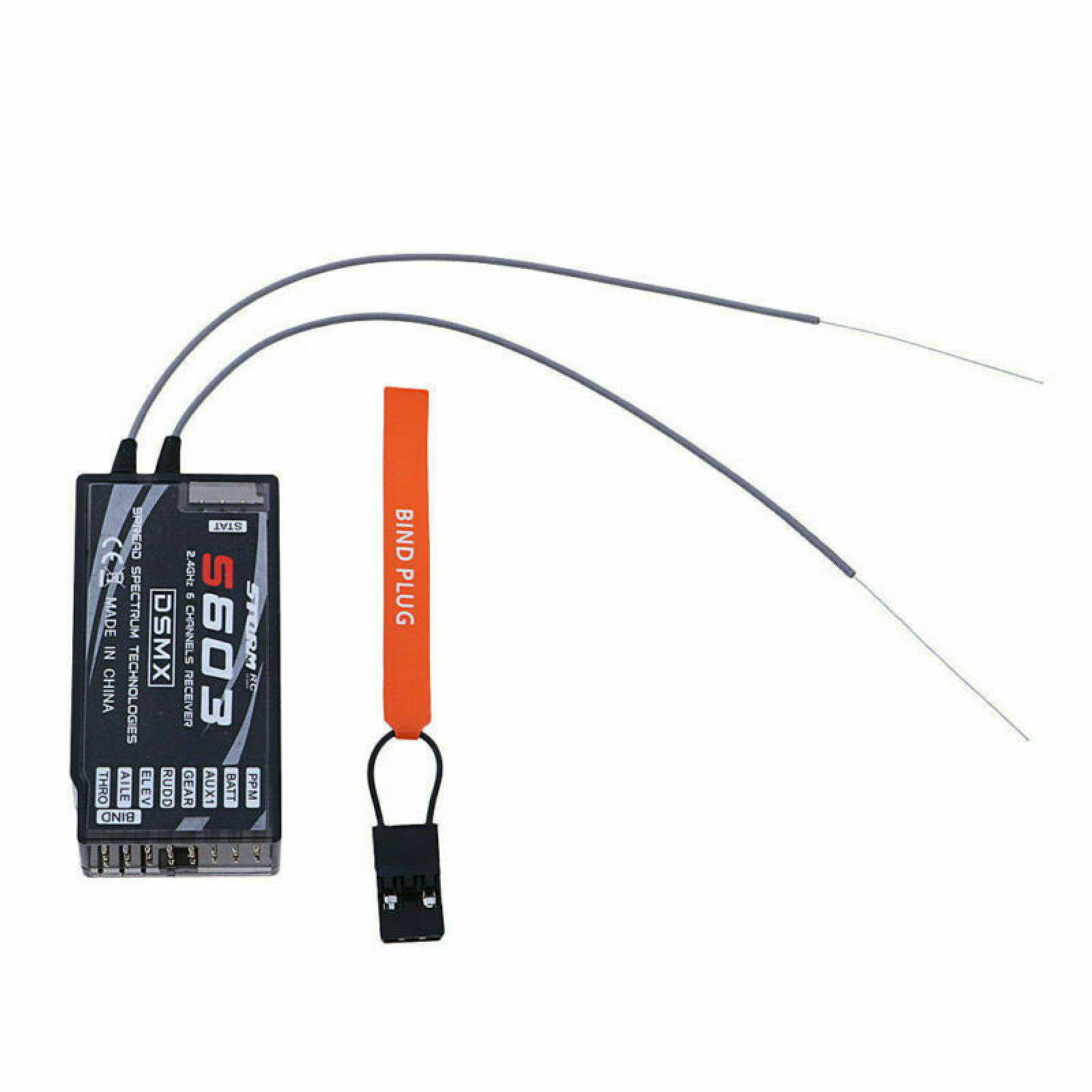 6CH 2.4GHz PPM S603 Receiver w - Antenna 2.4Ghz ulasan dan harga