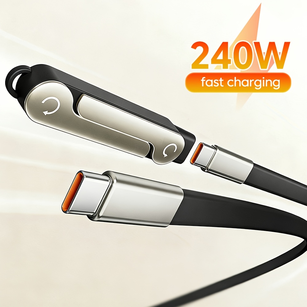 2‑in‑1 Type‑C Male to Female A - Usb C Cable ulasan dan harga