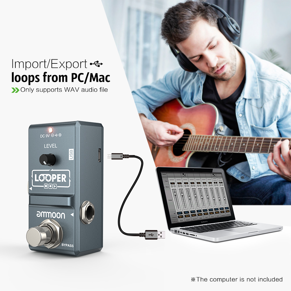 ammoon AP-09  Nano Loop Electr - Micro Usb Cable ulasan dan harga