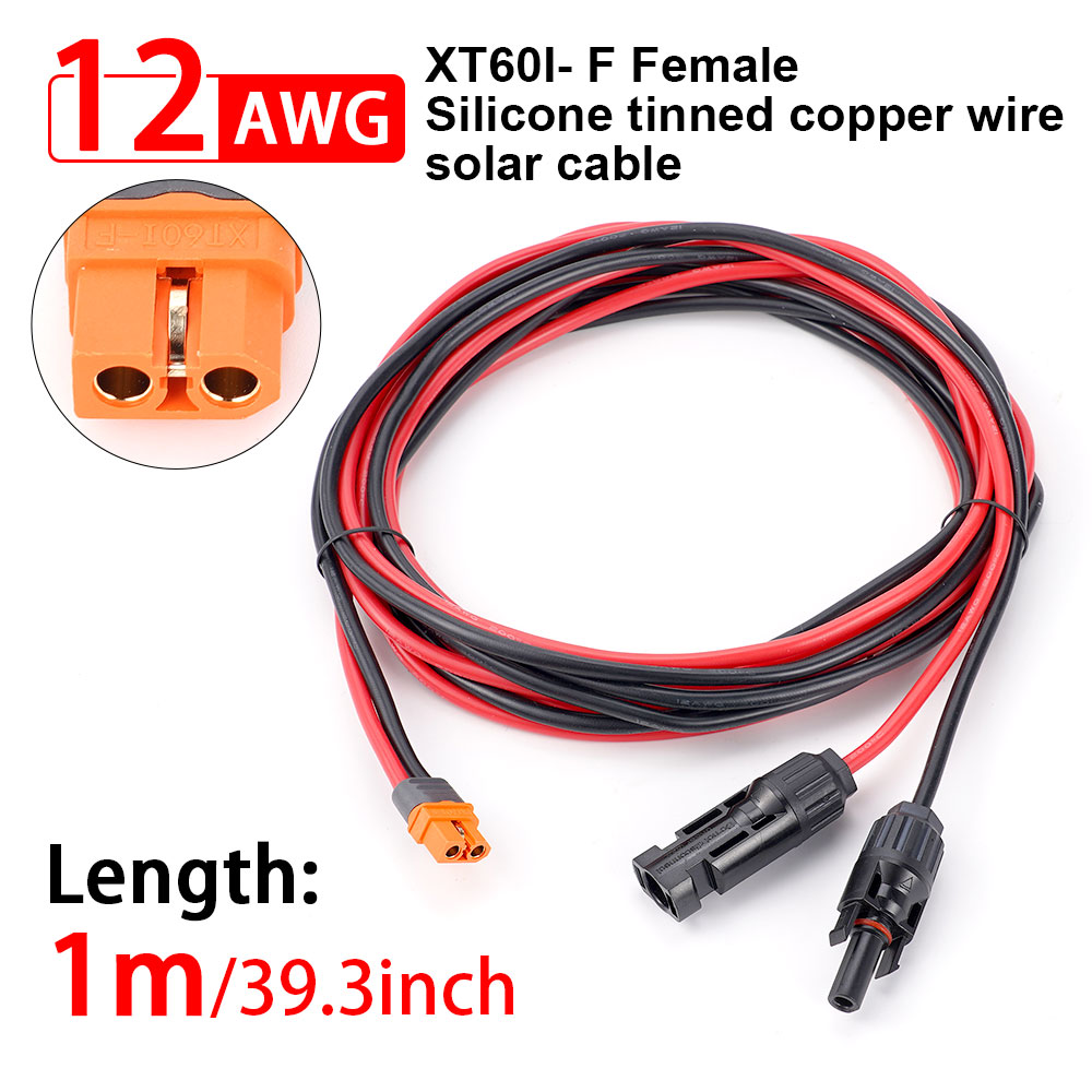 1/2/3M Solar Connector to XT60 - Ipex Connector ulasan dan harga