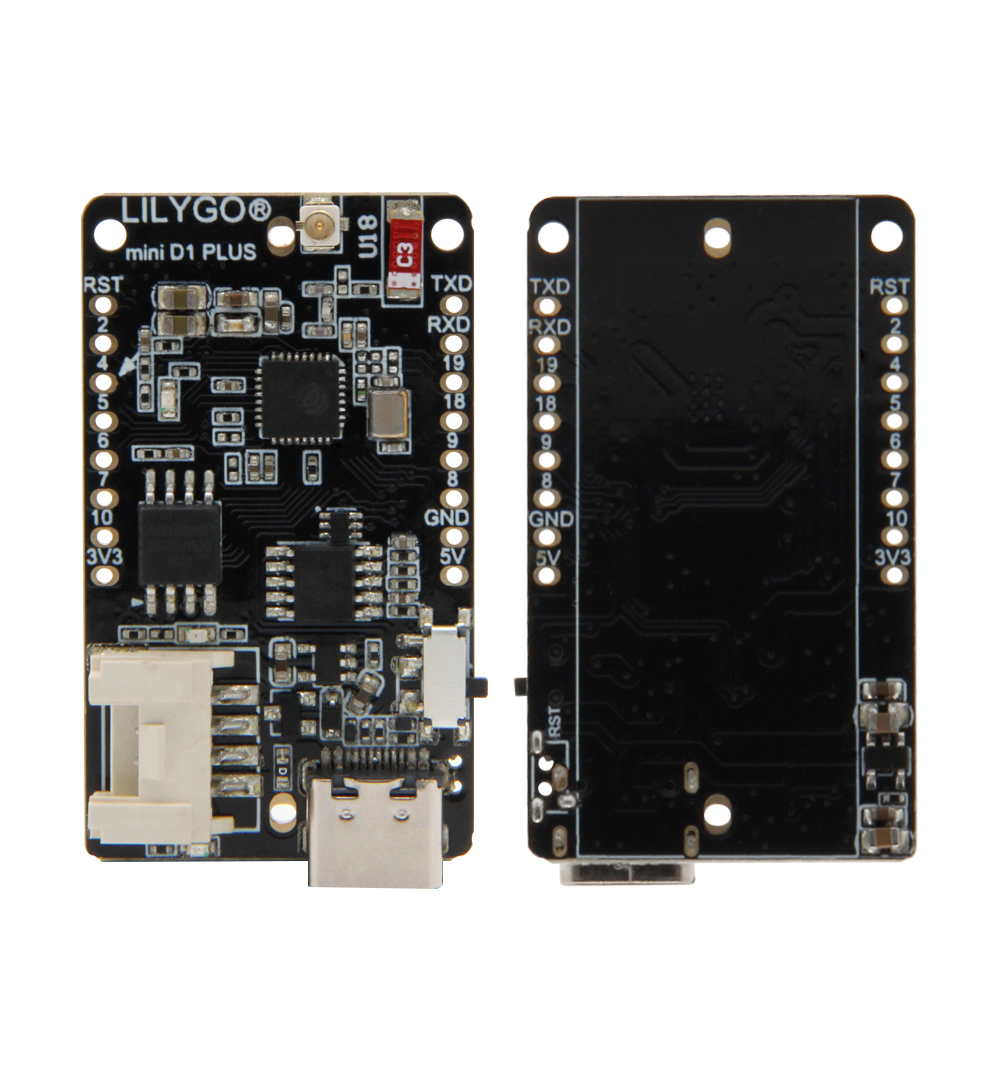 LILYGO® TTGO T-OI PLUS RISC-V  - Esp32 Battery Holder Lipo ulasan dan harga