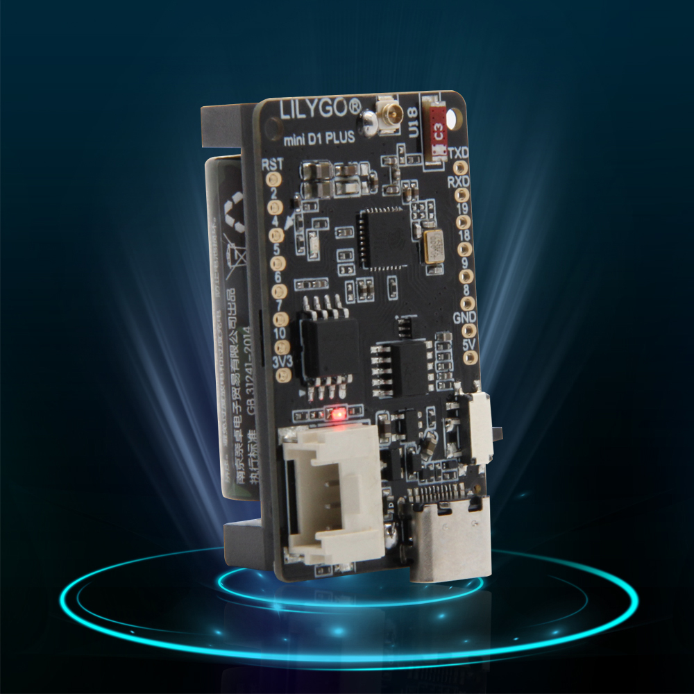 LILYGO® TTGO T-OI PLUS RISC-V  - Esp32 Battery Holder Lipo ulasan dan harga