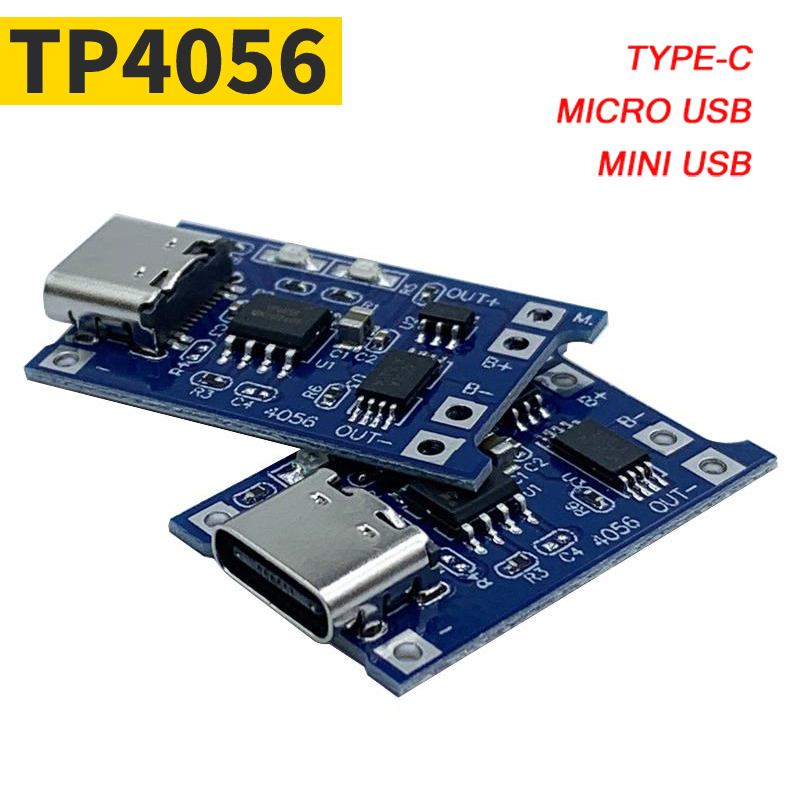 TP4056 With Protection Dual Fu - Tp4056 Module ulasan dan harga
