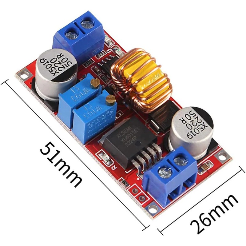 Tame High Power XL4015 5A 75W  - Esp32 Step Down Buck ulasan dan harga