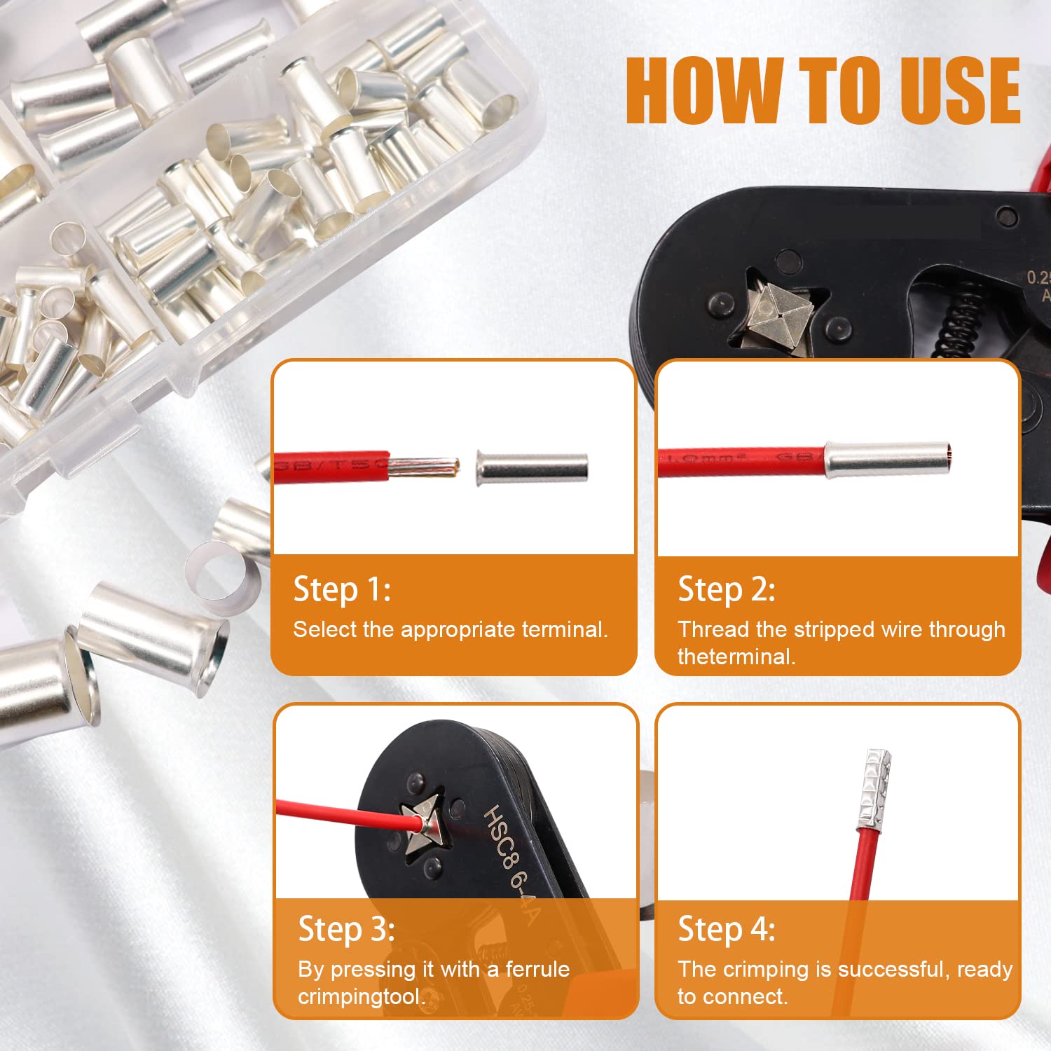 305 Pcs Wire Ferrules Kits Sil - Jumper Wire Kit ulasan dan harga