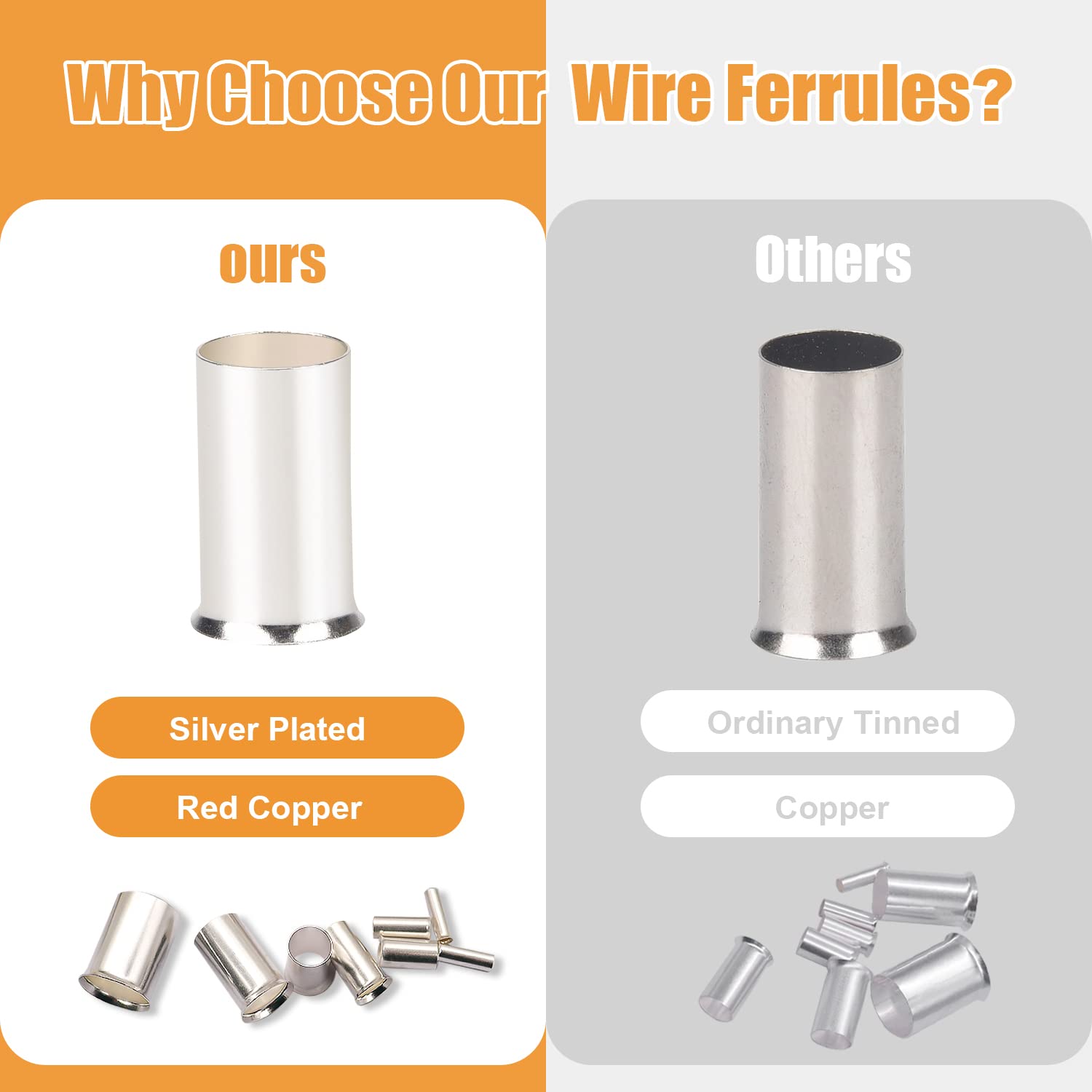 305 Pcs Wire Ferrules Kits Sil - Jumper Wire Kit ulasan dan harga