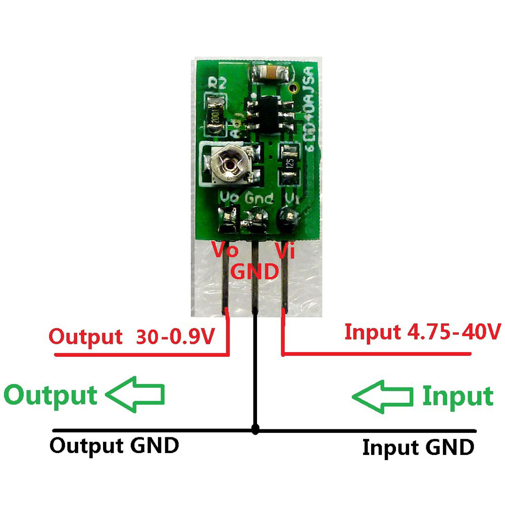 1A 5W Mini DC-DC Step Down Con - Ams1117 Module ulasan dan harga