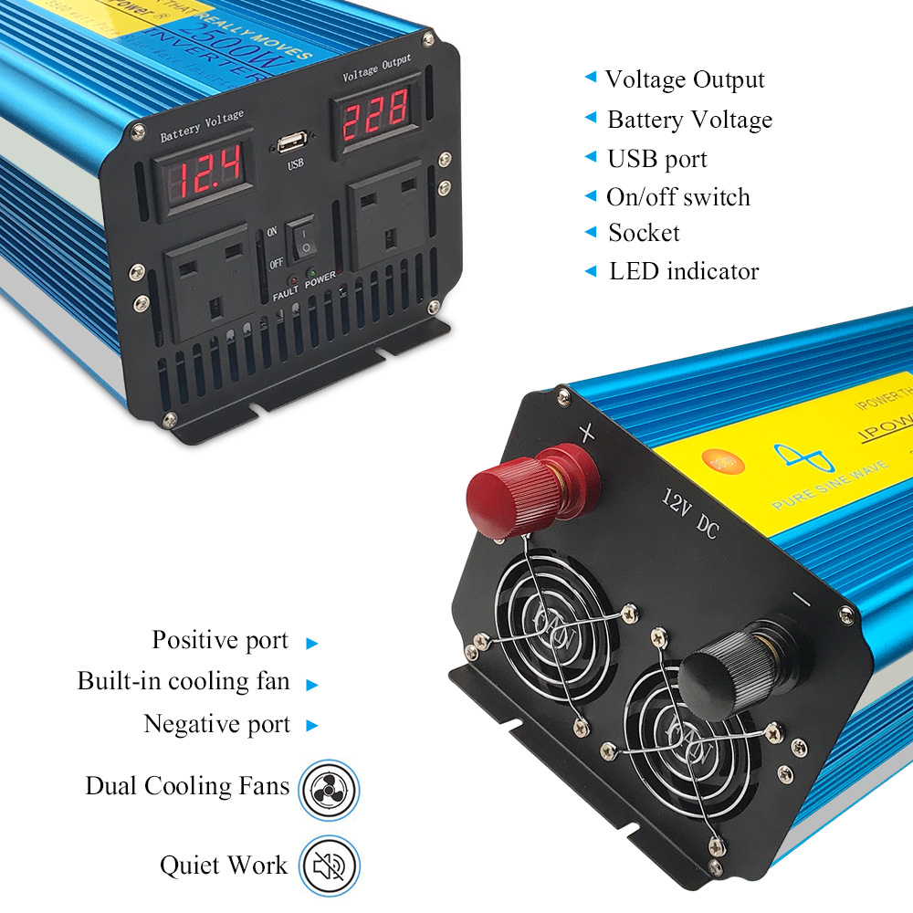 2026 Lvyuan Pure Sine Wave Inv - Dc Dc Converter ulasan dan harga