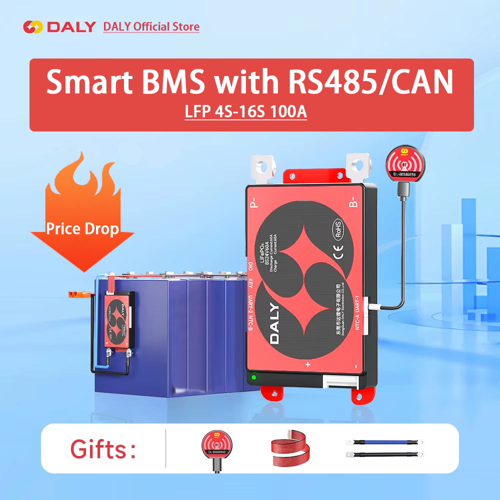 Daly Smart BMS 4S Lifepo4 12V  - Proto Board ulasan dan harga