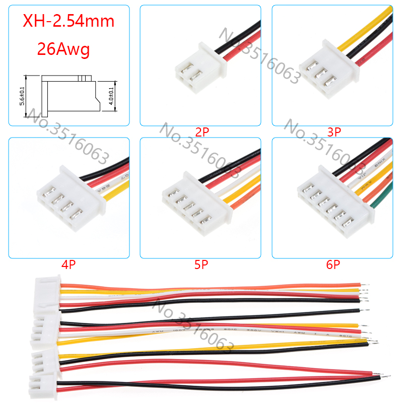 5/10Pcs XH-2.54mm Male/Female  - Jumper Wire Kit ulasan dan harga