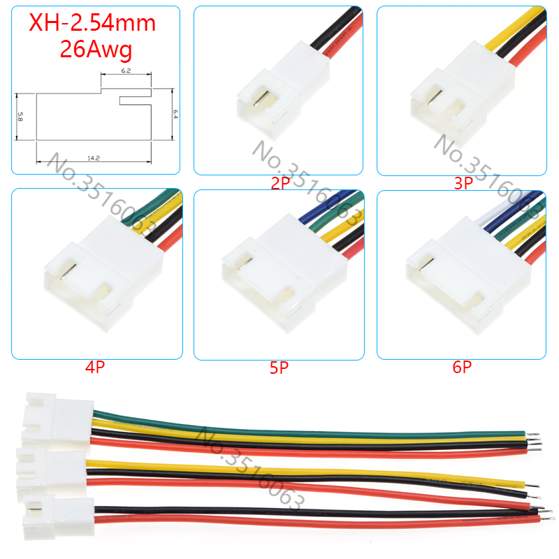 5/10Pcs XH-2.54mm Male/Female  - Jumper Wire Kit ulasan dan harga