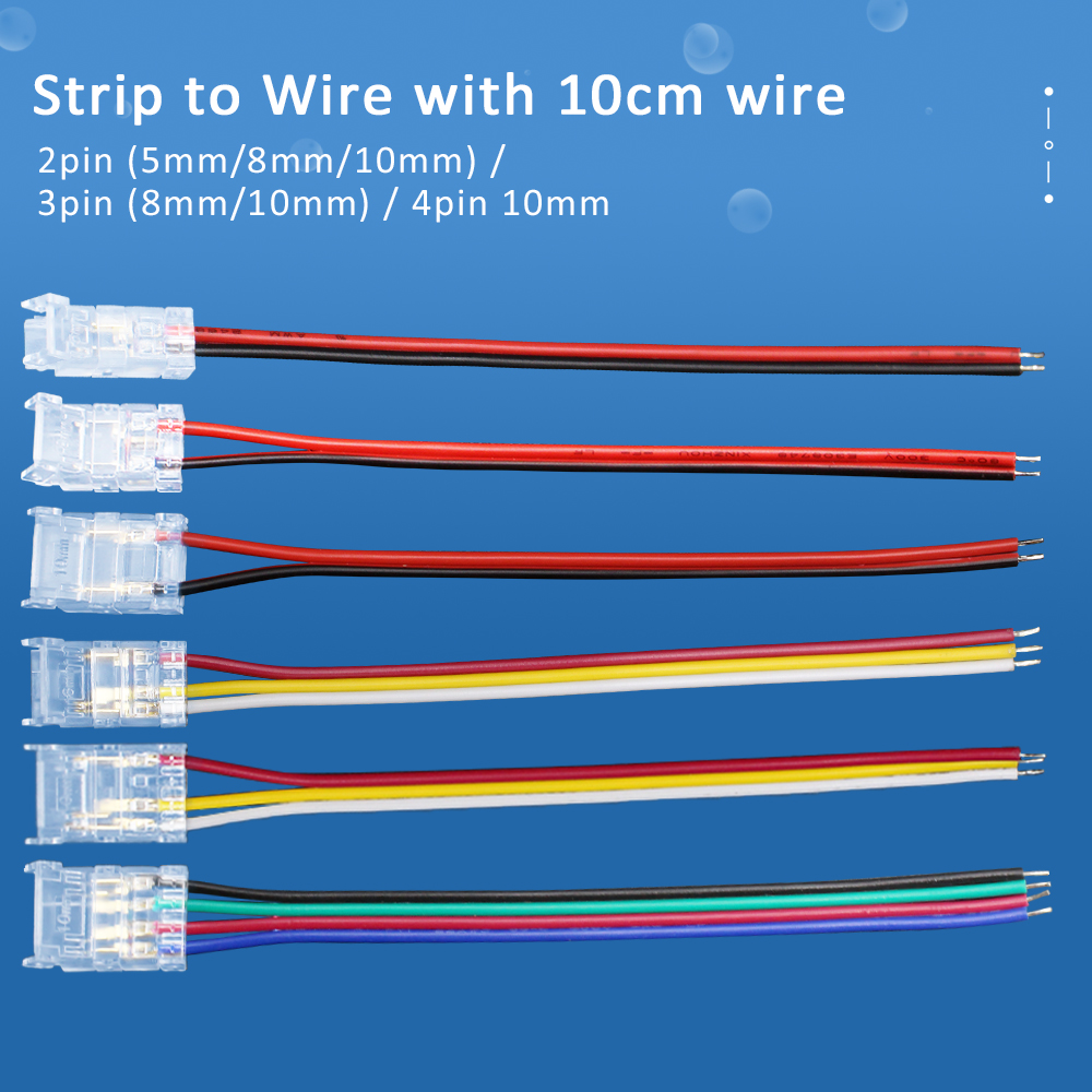 Solderless LED Connector 2 Pin - Jumper Wire Kit ulasan dan harga