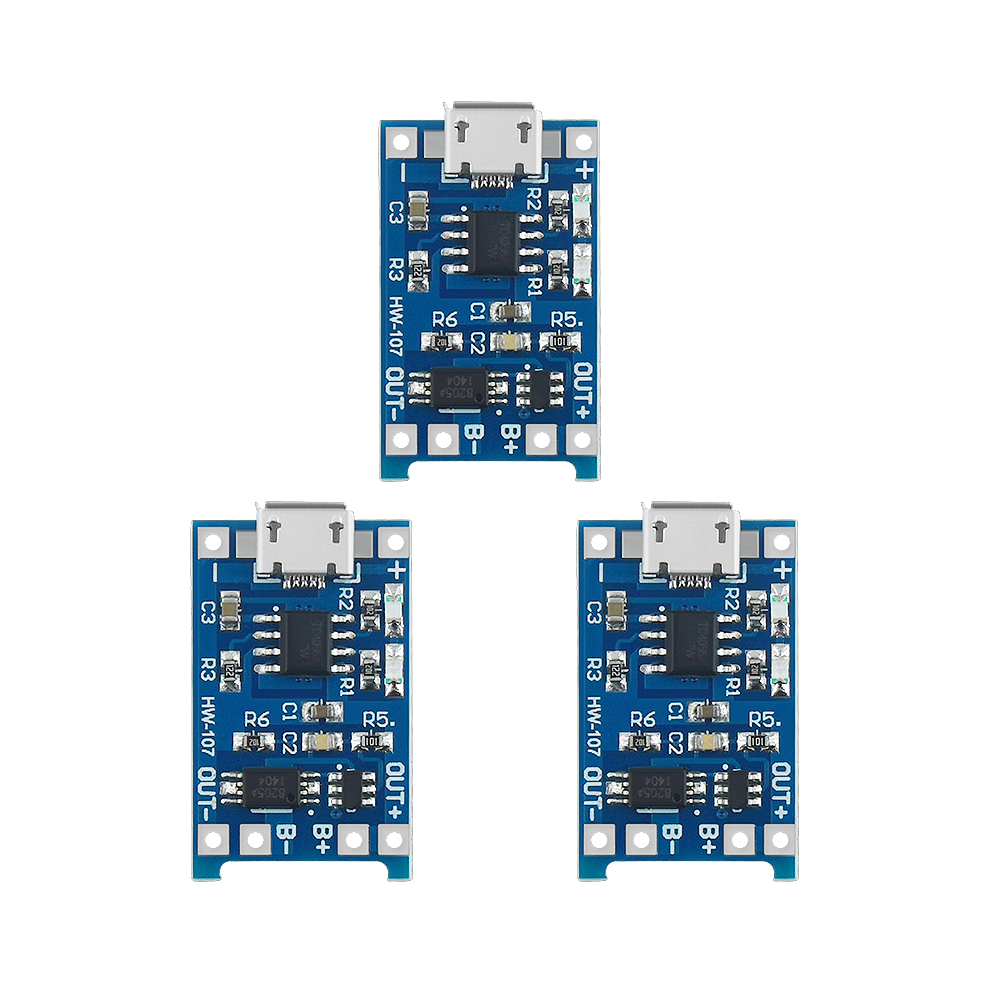 5PCS 5V 1A Micro USB 18650 Lit - Tp4056 Module ulasan dan harga