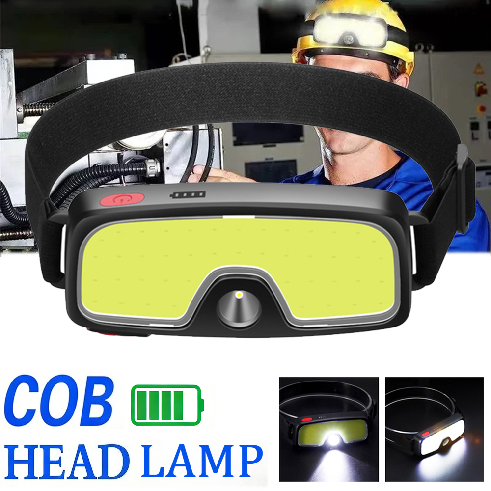 Powerful COB Headlamp Type-c/U - Usb C Cable ulasan dan harga