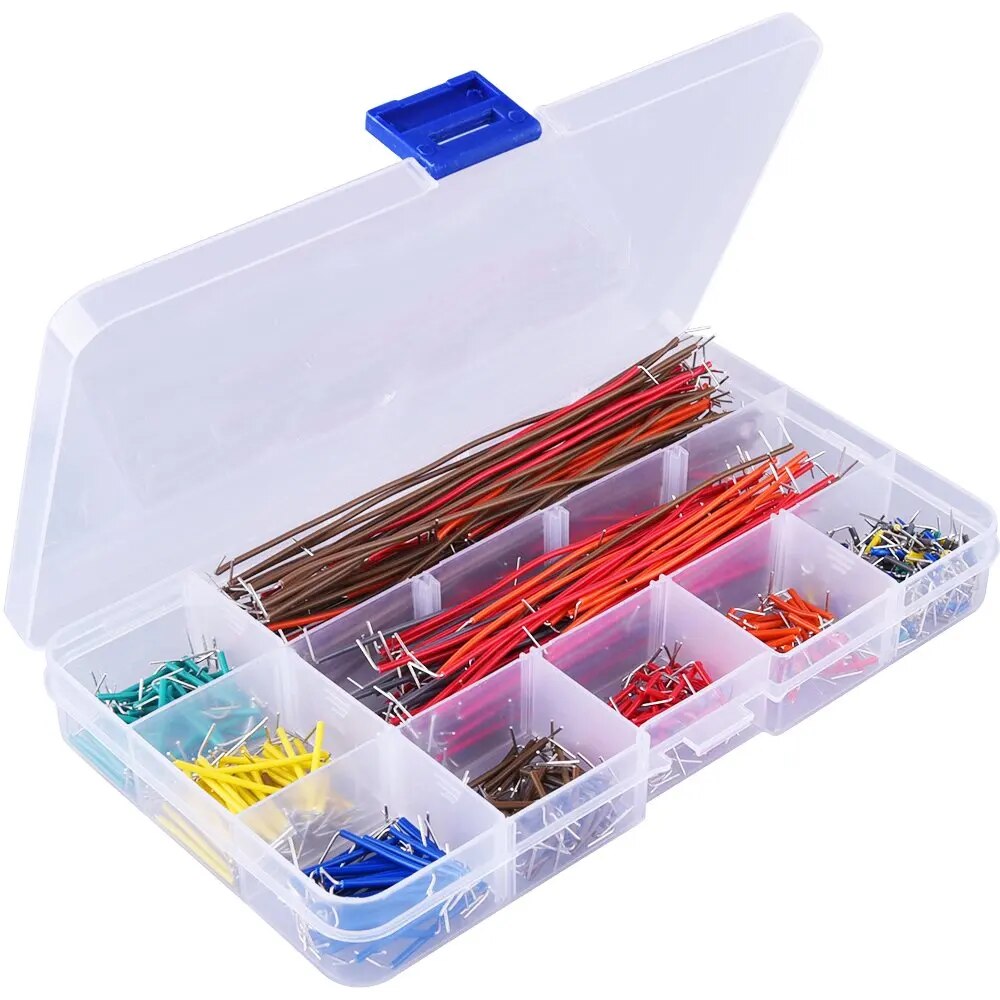 560 Pieces Jumper Wire Kit 14  - Breadboard 400 Point ulasan dan harga