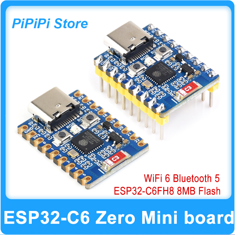 ESP32-C6 Zero Super Mini Devel - Antenna 2.4Ghz ulasan dan harga