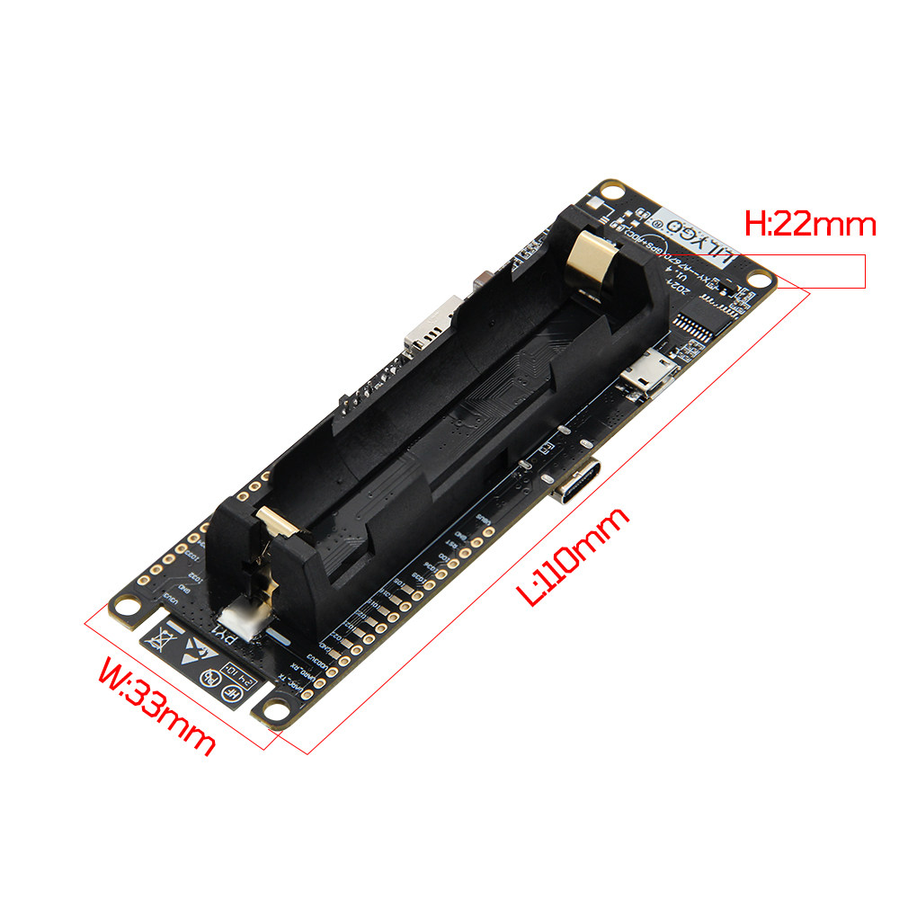 LILYGO T-A7670E ESP32 Developm - Esp32 Battery Holder Lipo ulasan dan harga