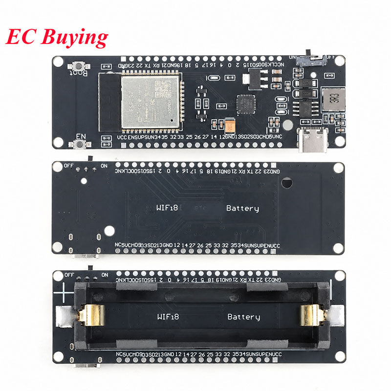 ESP32 Module Development Board - Esp32 Battery Holder Lipo ulasan dan harga