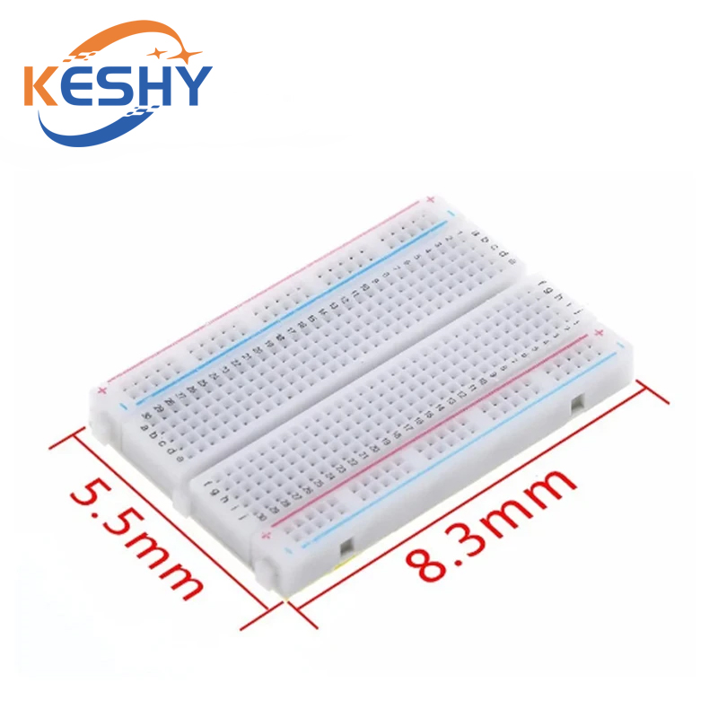 400 Tie Points Solderless PCB  - Breadboard 400 Point ulasan dan harga