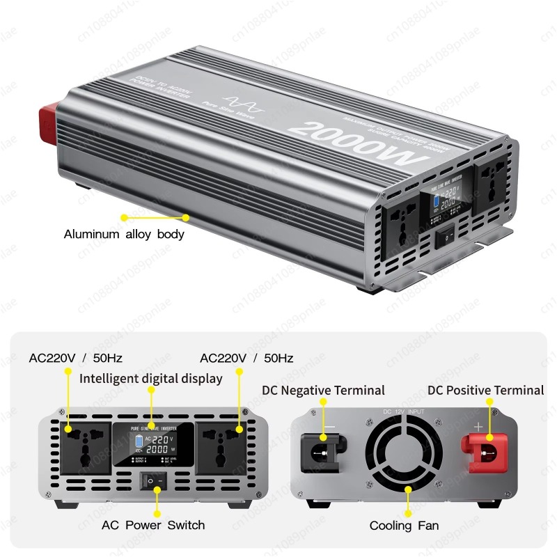 2000W Pure Sine Wave Inverter  - Boost Converter ulasan dan harga