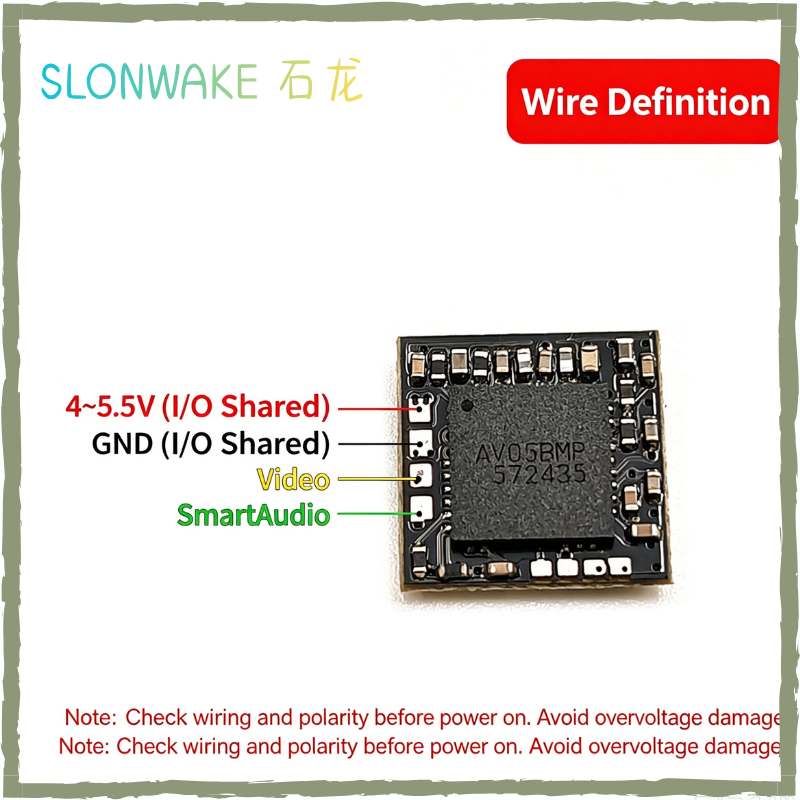 SLONWAKE 5.8G 25mW Tiny VTX 48 - Ipex Connector ulasan dan harga