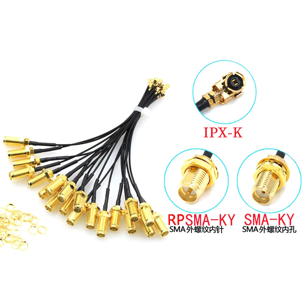 5Pcs RP-SMA Female to U.FL IPX - Ipex Connector ulasan dan harga