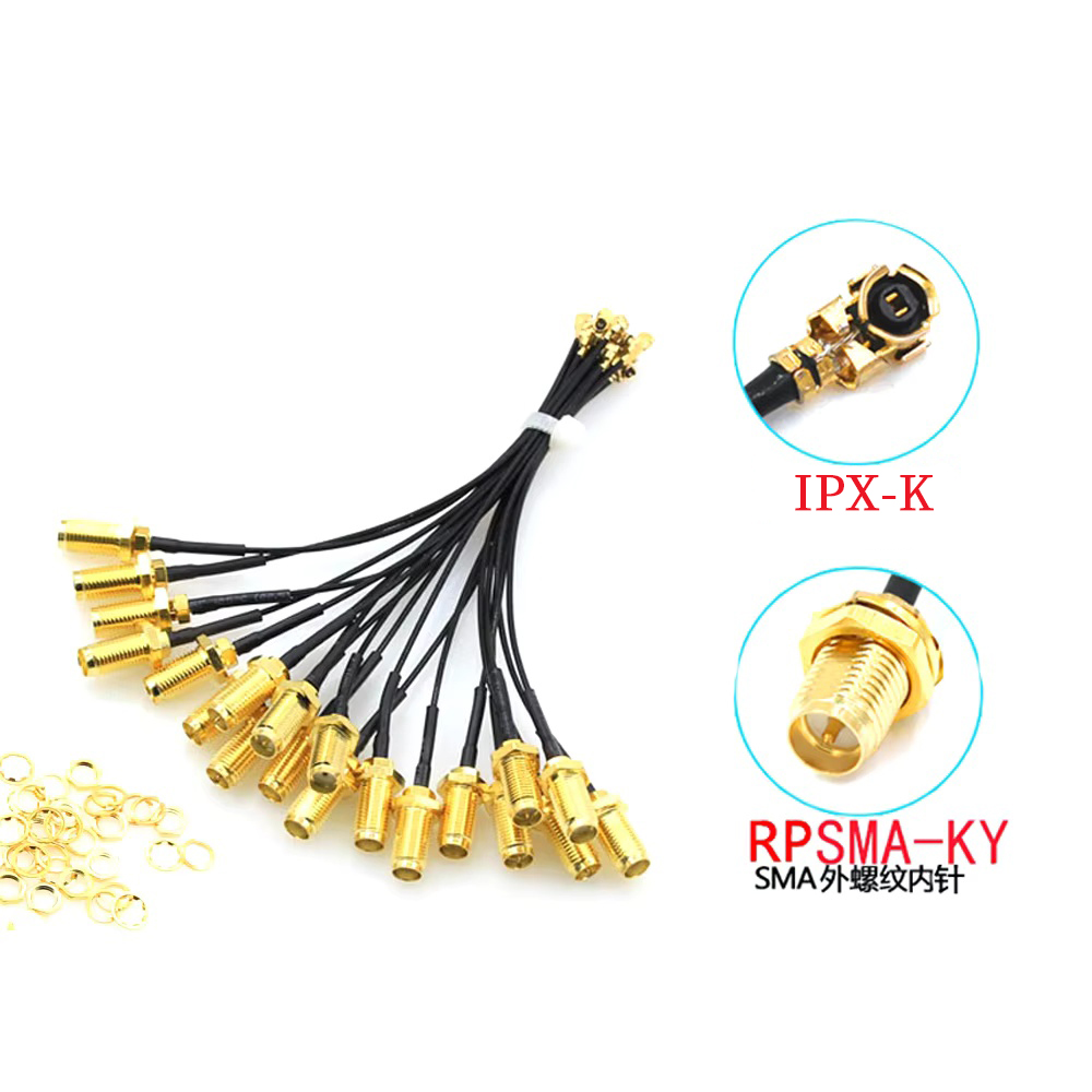5Pcs RP-SMA Female to U.FL IPX - Ipex Connector ulasan dan harga
