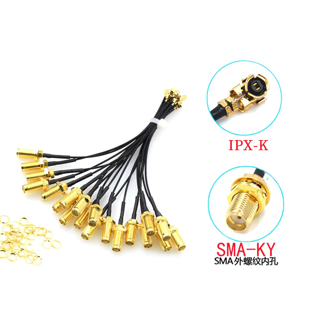 5Pcs RP-SMA Female to U.FL IPX - Ipex Connector ulasan dan harga