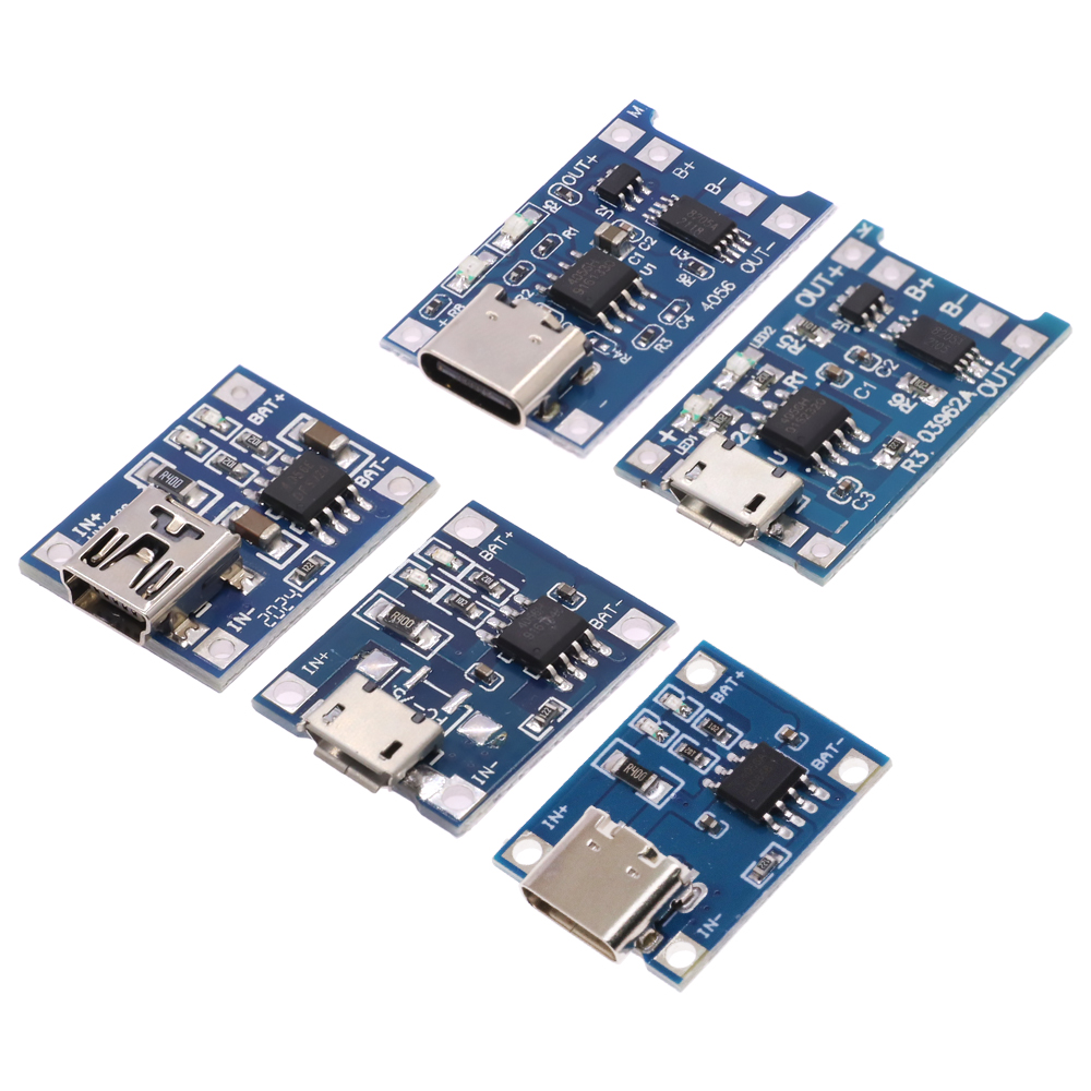 5/10PCS Type-c/Micro/Mini USB  - Tp4056 Module ulasan dan harga