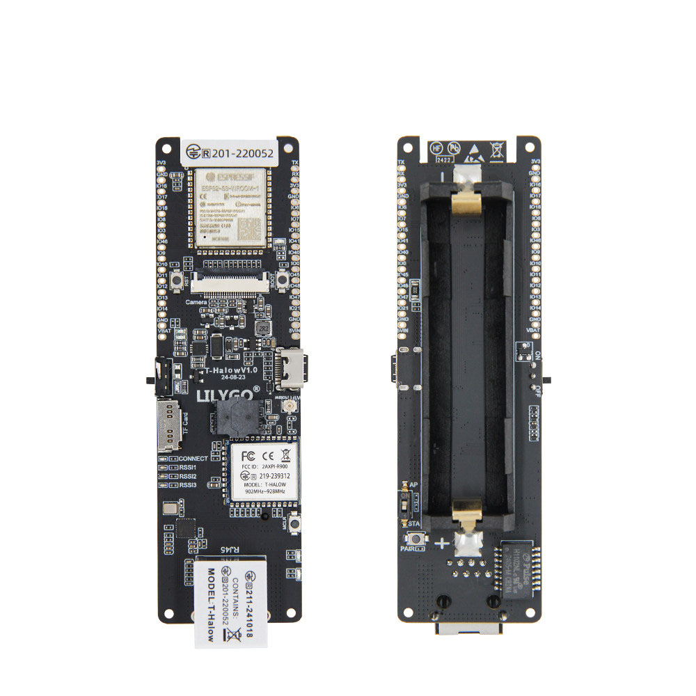 LILYGO T-Halow ESP32-S3 Develo - Esp32 Battery Holder Lipo ulasan dan harga