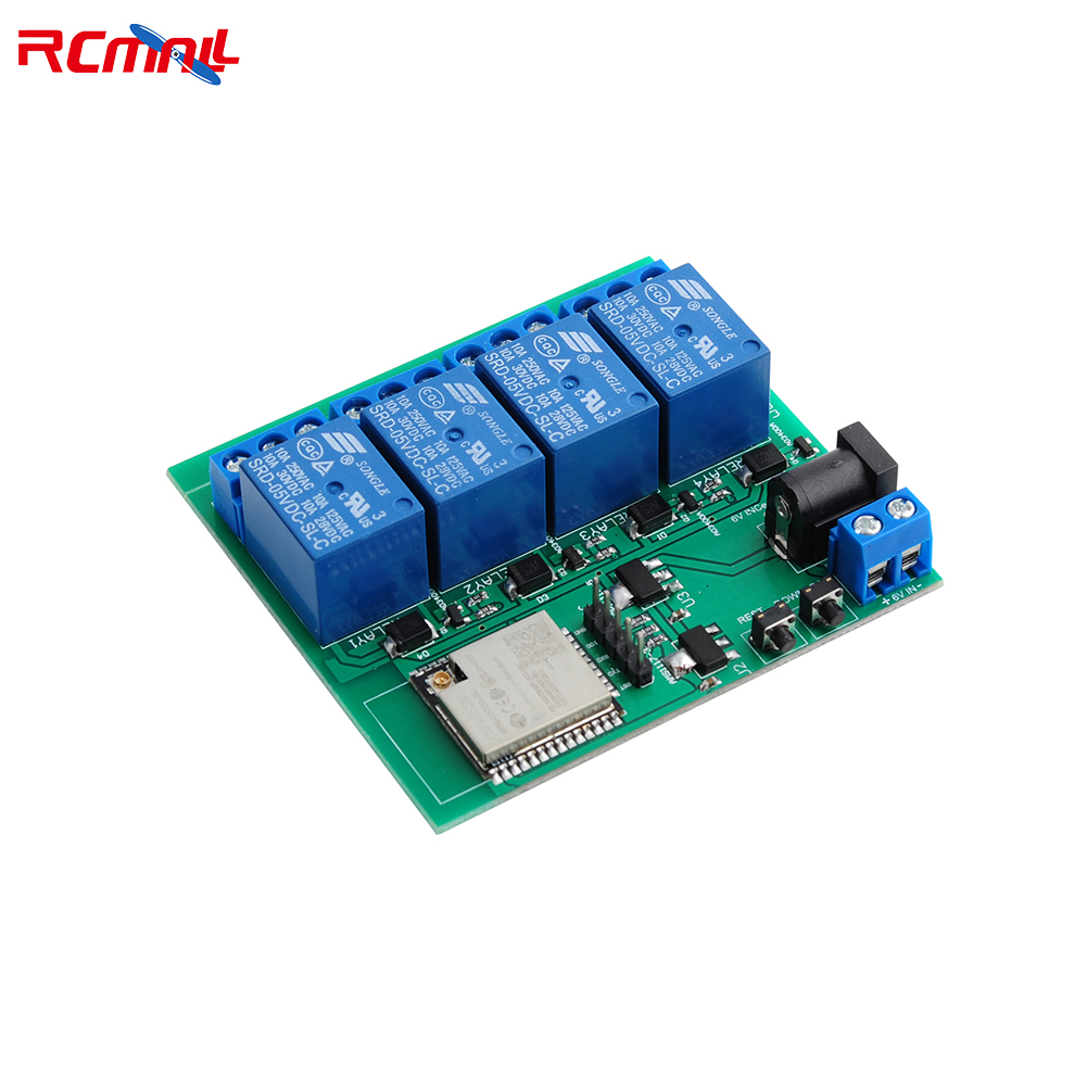 ESP32S 4CH Relay Module ESP32  - Antenna 2.4Ghz ulasan dan harga