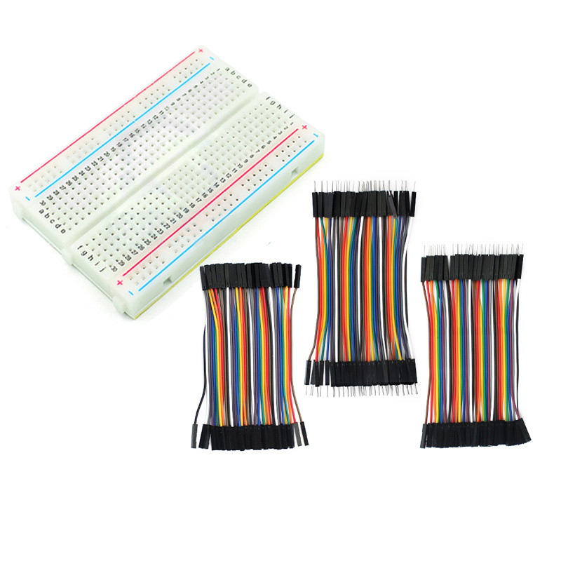 400-Point Breadboard Kit with  - Breadboard 400 Point ulasan dan harga