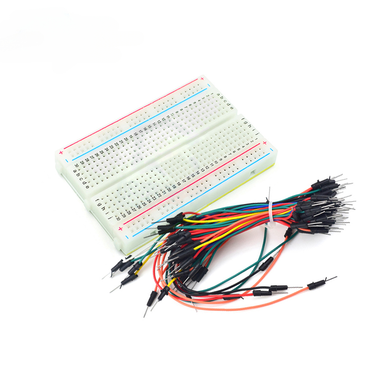 400-Point Breadboard Kit with  - Breadboard 400 Point ulasan dan harga
