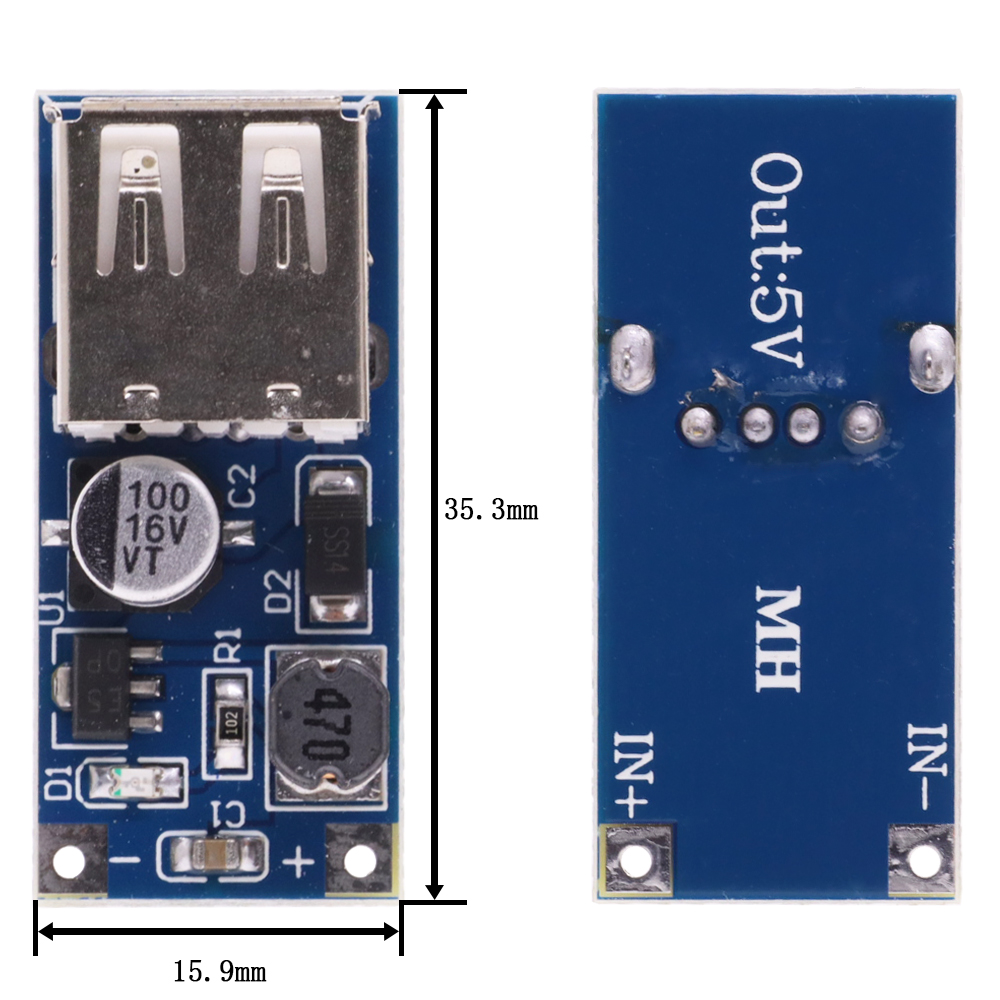 1/5/10PCS DC-DC Boost Module ( - Tp4056 Module ulasan dan harga