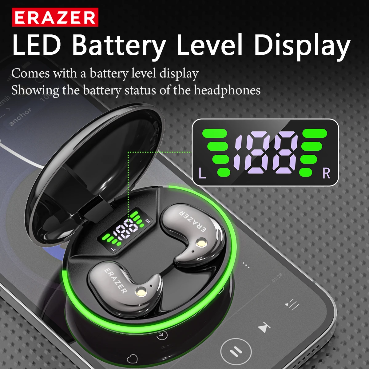 EARZER XF58 In-Ear Bluetooth H - Usb C Cable ulasan dan harga