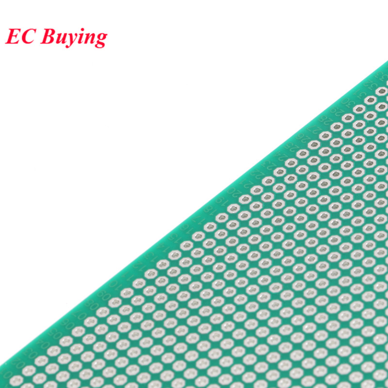 5pcs 2x8cm Double Side Prototy - Pcb Prototyping Board ulasan dan harga