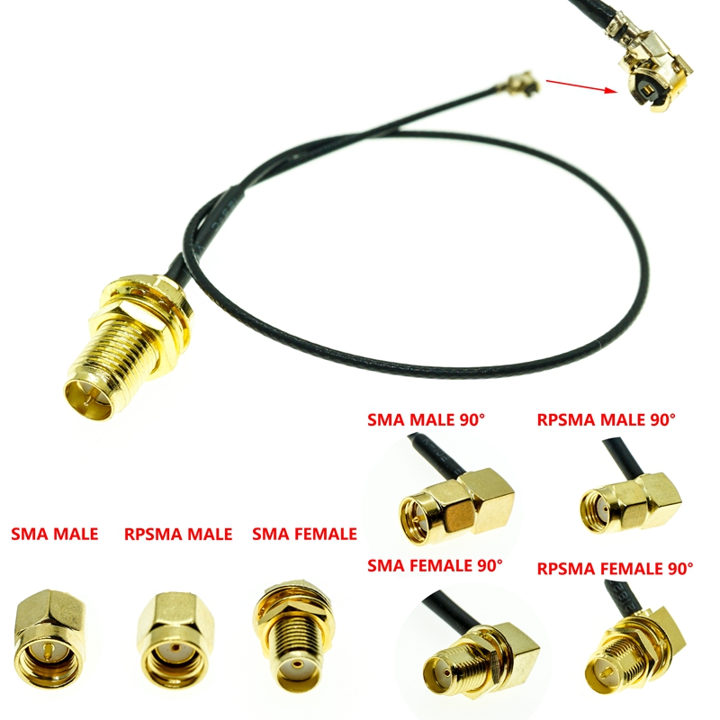 U.FL MHF1 UFL to RP-SMA SMA Fe - Ipex Connector ulasan dan harga
