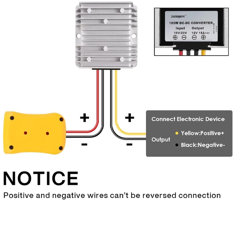 20V to 12V Step Down DC Voltag - Boost Converter ulasan dan harga