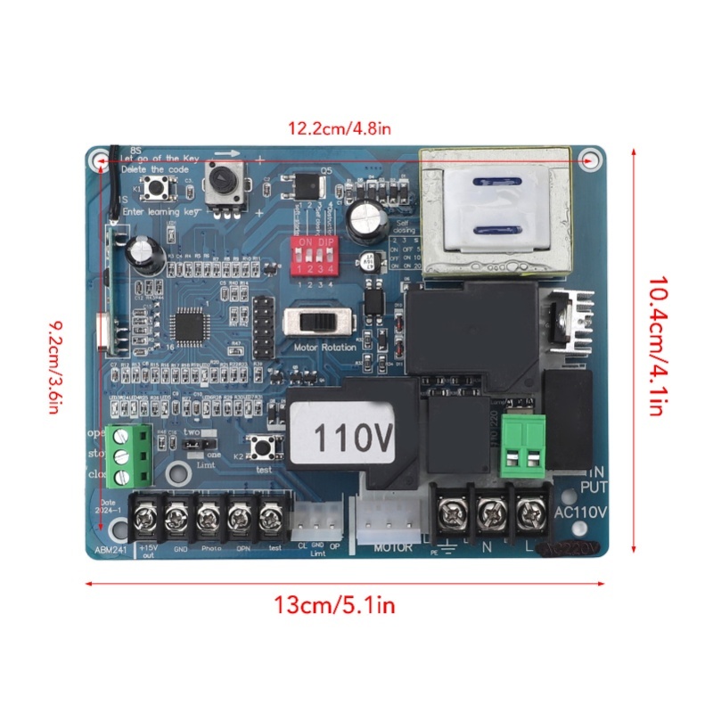 Remote control sliding door op - Proto Board ulasan dan harga